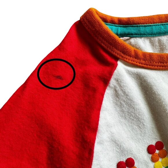 Little Bird By Jools Happy L/S Tee 6-7 - Picture 3 of 9